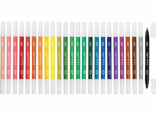 Двустранни флумастери