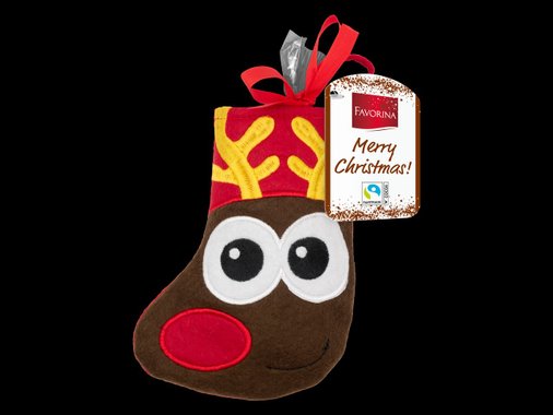 Коледен чорап с лакомства