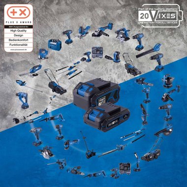 Двойно зарядно устройство Scheppach IXES SDBC4.5A 20V 240W Бързо зарядно устройство Зарядна станция 