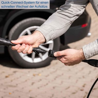 Водоструйка Scheppach HPC1400 1400W 110bar 390лч