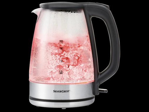 Стъклена eлектрическа кана за вода