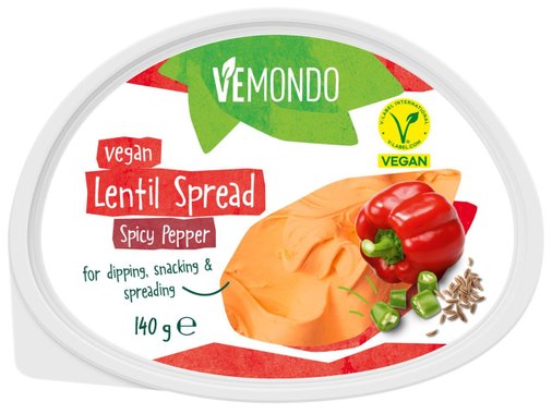 Вегански крем за мазане с лещa