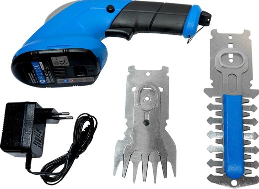 Акумулаторна ножица за трева и храсти Gude GPS ‎95506 3.6V 1.5Ah ножица за трева 2в1 