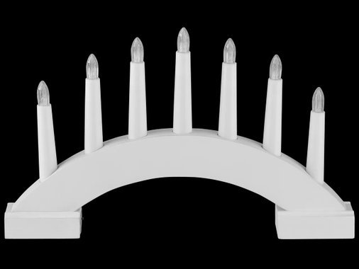 Коледен LED свещник