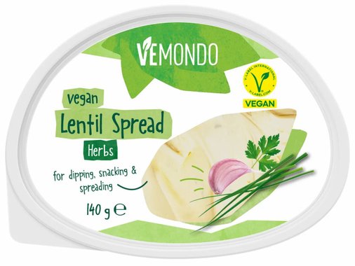 Вегански крем за мазане с лещa