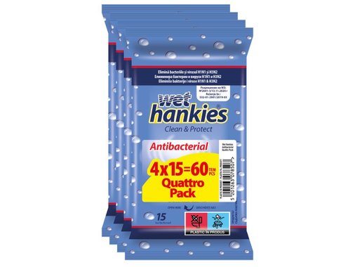 Антибактериални кърпички