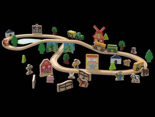 Дървена железница