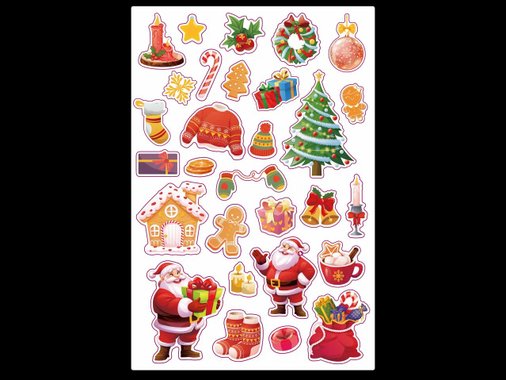 Коледни стикери