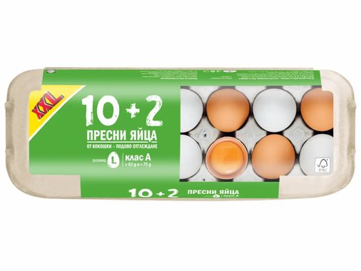 Пресни яйца XXL