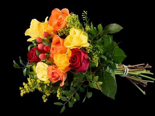 Букет рози микс