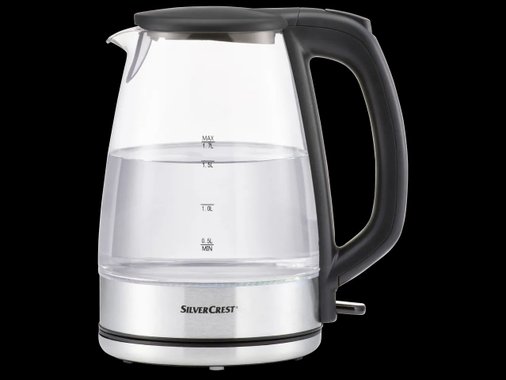 Стъклена eлектрическа кана за вода