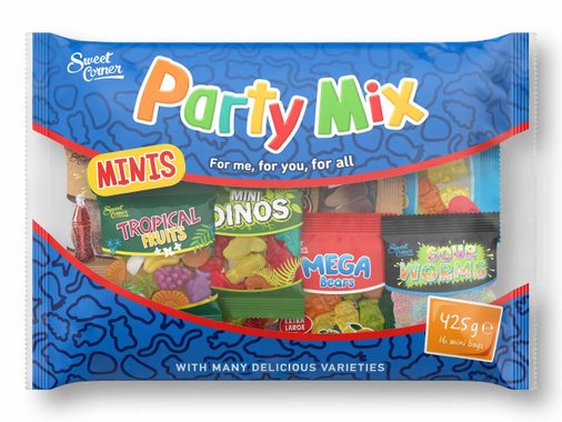 Желирани бонбони парти микс