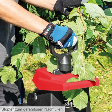 Дробилка за клони Scheppach GS60 2800W Клонотрошачка Шредер за клони Роторна дробилка 