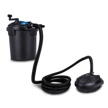 Водна помпа за градинско езеро Scheppach PFS8000 43W UV лампа Филтър за фонтани и езера