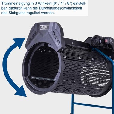 Ротационно сито Scheppach RS500 350W Ел Градинско сито 