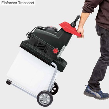 Дробилка за клони Scheppach GS60 2800W Клонотрошачка Шредер за клони Роторна дробилка 