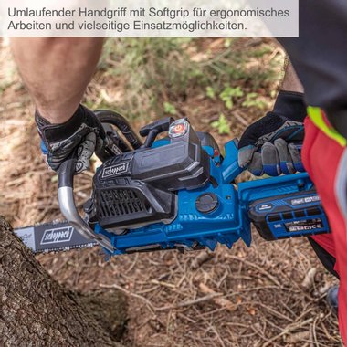 Верижен трион Sceppach PCS56E IXES 20V 2Ah 2.3kW 56 см³ 51см с батерия и зарядно Бензинова резачка 