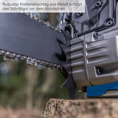 Верижен трион Sceppach PCS56E IXES 20V 2Ah 2.3kW 56 см³ 51см с батерия и зарядно Бензинова резачка 