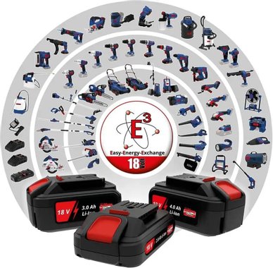 Телескопична акумулаторна резачка за клони Gude AST 1820105 24 см 18 V 2Ah с батерия и зарядно 