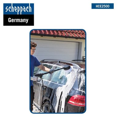 Водоструйка Scheppach HCE2500 2400W 180bar 480лч 