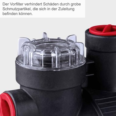 Автоматична помпа за битова вода Scheppach GP1100JET 1000W Таймер