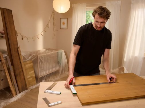 Прав ъгъл, нивелир или линия с ъгломер