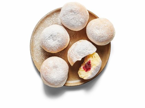 Поничка с плодов пълнеж