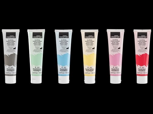 Пастелни, акрилни или неонови бои