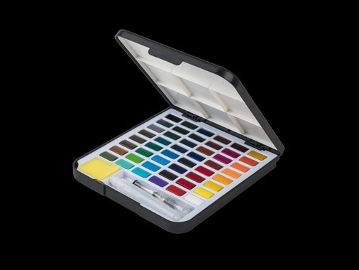 Кутия с акварелни бои