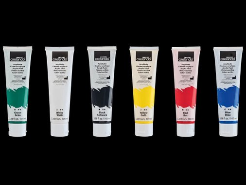 Пастелни, акрилни или неонови бои