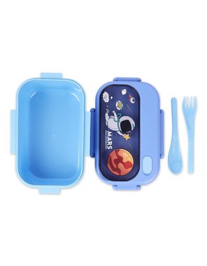 Детска кутия за храна Космическо приключение Комплект кутия за храна с прибори Кутия за училище