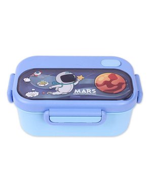 Детска кутия за храна Космическо приключение Комплект кутия за храна с прибори Кутия за училище