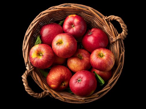 Червени ябълки