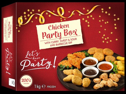 Пилешки парти хапки