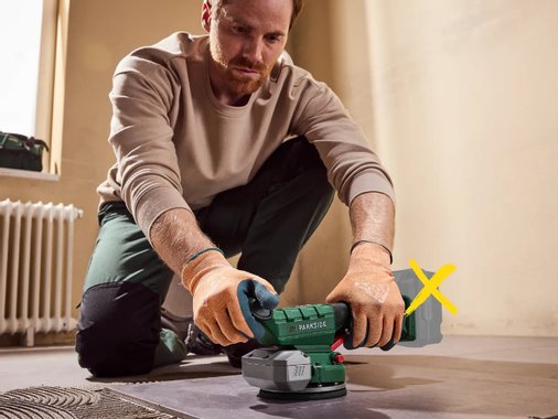 Акумулаторна вендуза за плочки