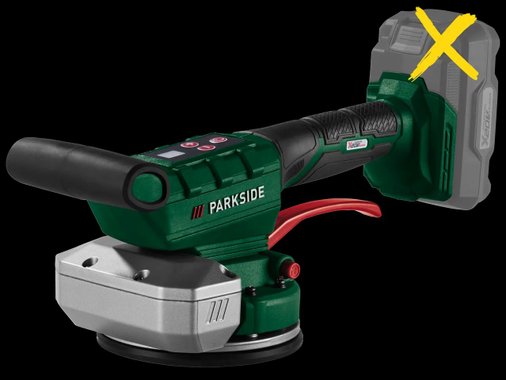 Акумулаторна вендуза за плочки