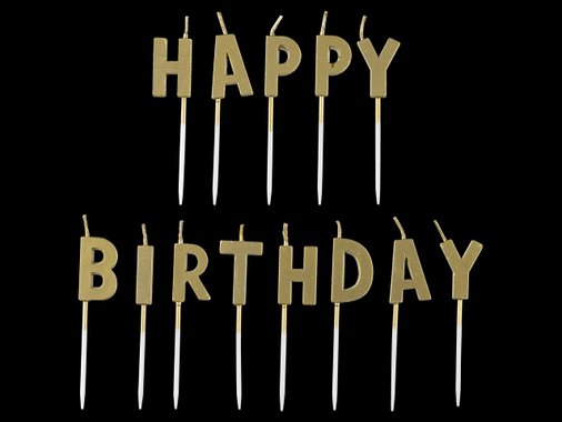 Свещи за рожден ден