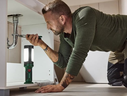 LED фенерче с външна батерия