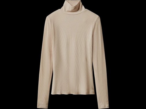 Блуза с поло яка