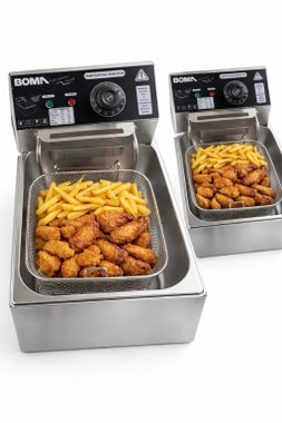 Професионален фритюрник Boma BM84 2500W 6 литра Professional 