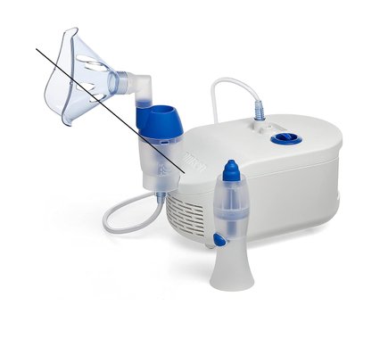 Компресорен инхалатор Omron X102 Total Небулизатор пулверизатор назален душ 