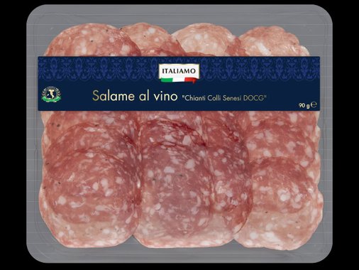 Салам с вино Кианти