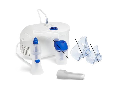 Компресорен инхалатор Omron X102 Total Небулизатор пулверизатор назален душ 