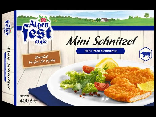 Шницели, мини шницели или мини Кордон бльо