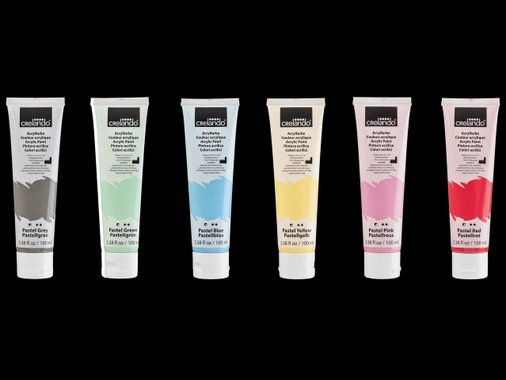Пастелни, акрилни или неонови бои