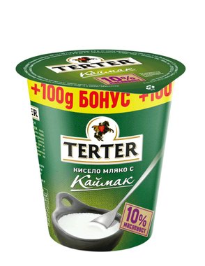 Kисело мляко с каймак