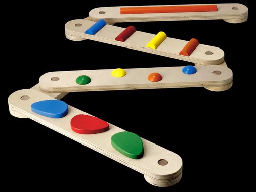 Дървена греда за баланс