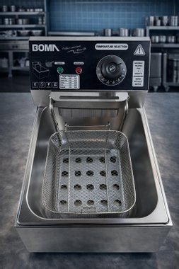 Професионален фритюрник Boma BM84 2500W 6литра Professional 