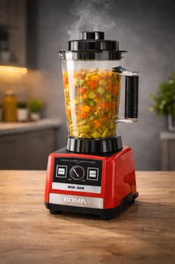 Професионален блендер 2в1 Boma BM776 Professional 3литра 1000W Мелничка