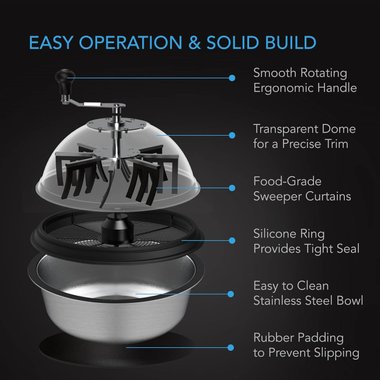 Тример за листа и цветове Infinity AC-BTA19 49см Ръчен тример 